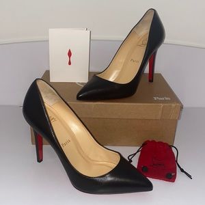 Christian Louboutin PIGALLE 100 NAPPA SHINY black, size 37.5